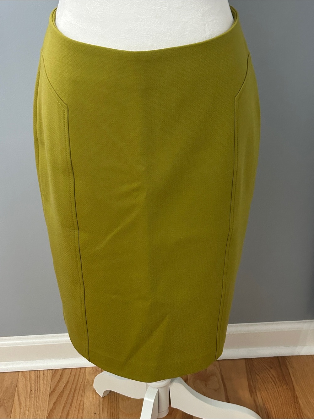 Semantiks Women’s Size 8 Green Pencil Skirt Lined Back Zip Career Office